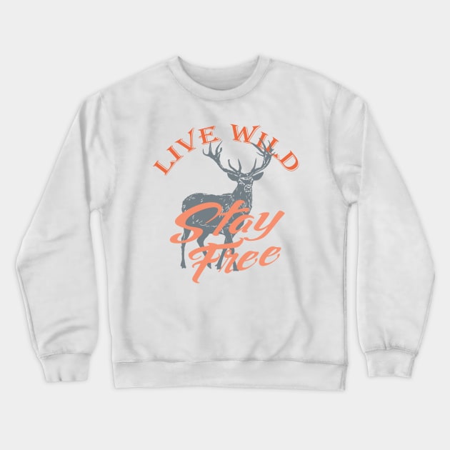 Wilderness, hiking Crewneck Sweatshirt by IDesign23